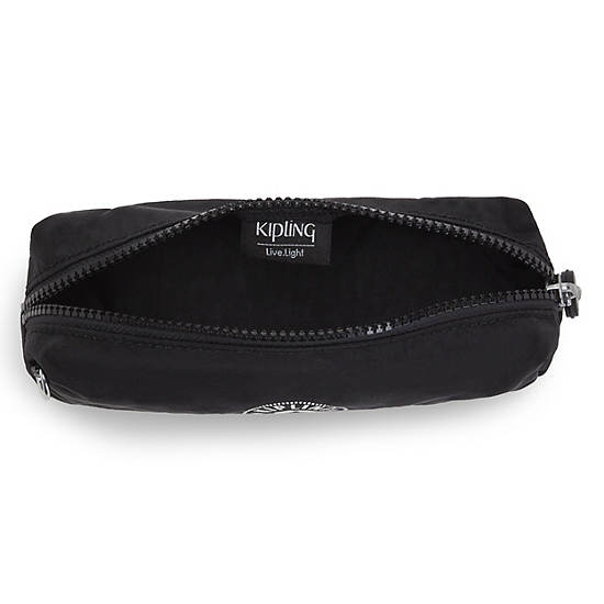 Kipling Boran Pencil Case Bags Black Lite | CA 2044IL